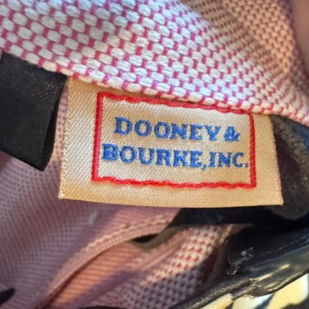 Dooney & Bourke *Blue Duck* Giraffe Print Hobo Bag, EUC